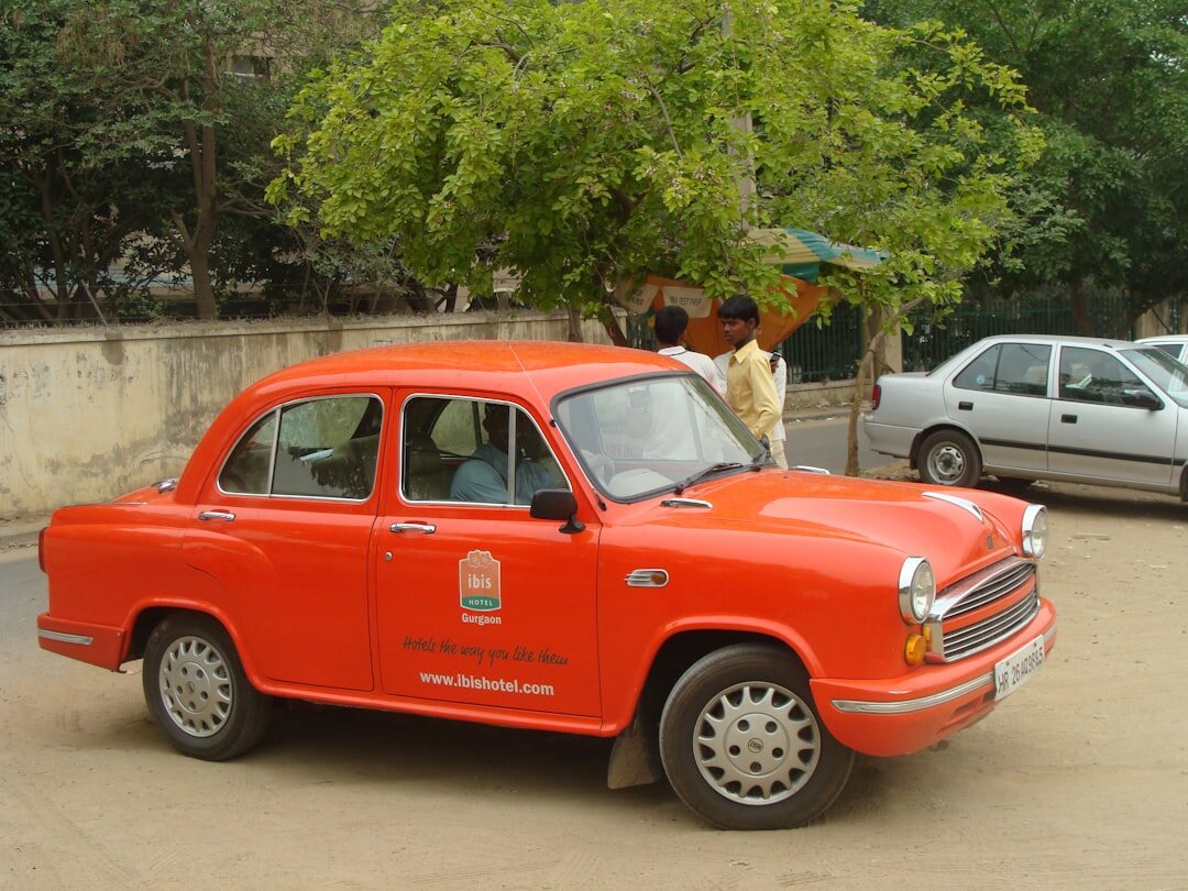classic car advertisement