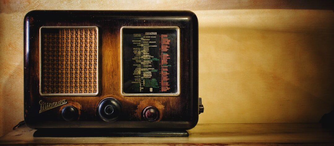 vintage radio advertisement
